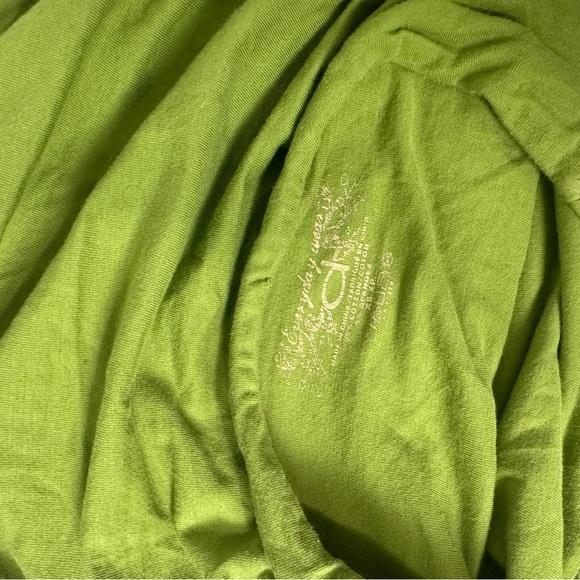 Green Halter Ruched Tank Top - Picture 3 of 3